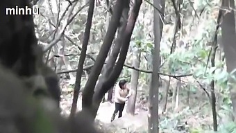 Japanese Daddy Has Sex With Prostitute In Wooden Building