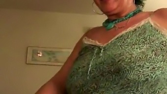 Busty Granny Gets A Facial Cumshot