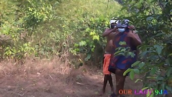 Curvy Bbw Gets Pounded Outdoors By Bbc In A Bush