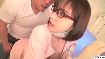 Euphonic Fukada, Japanese Adult Film Actress, Engages In Risky Sex In A Dental Office