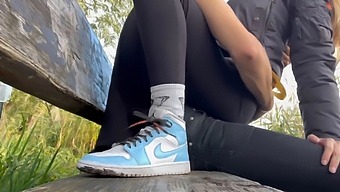 Public Park Playtime With A Hot Teen