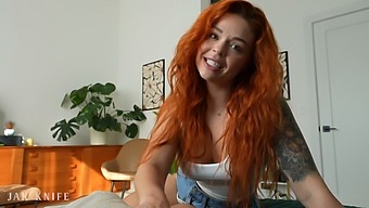 Redhead Girl Wants To Make A Sex Tape For Her Cuckold Boyfriend – Sinatra Monroe